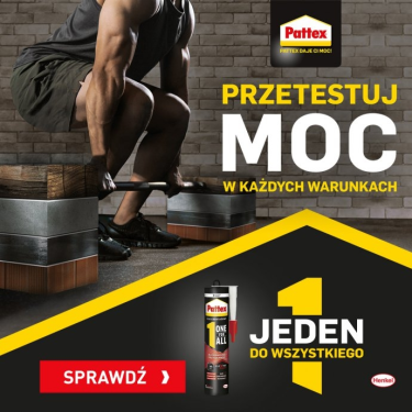 Konkurs "Pattex ONE FOR ALL - Przetestuj moc i wygraj nagrody"