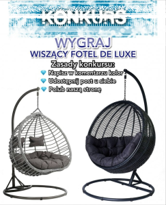 Konkurs "Wiszący fotel De Luxe"