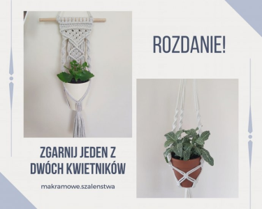 Konkurs "Rozdanie u makramowe.szalenstwa"