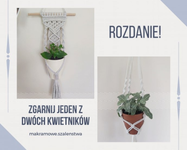 Konkurs "Rozdanie u makramowe.szalenstwa"