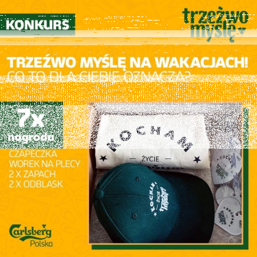 Konkurs "Trzeźwo myślę na wakacjach"