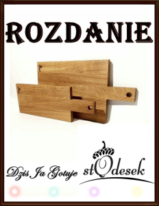 Konkurs "Rozdanie - DZIŚ JA GOTUJE & STODESEK"