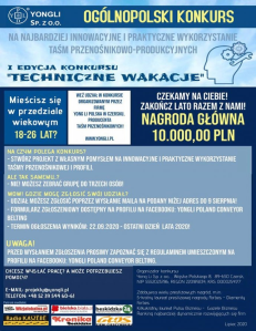 Konkurs "Techniczne wakacje"