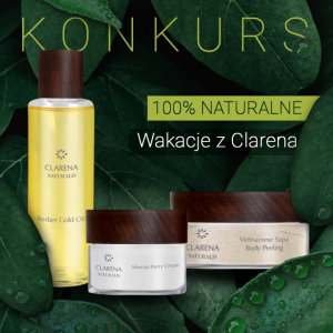 Wygraj kosmetyki Clarena Naturalis