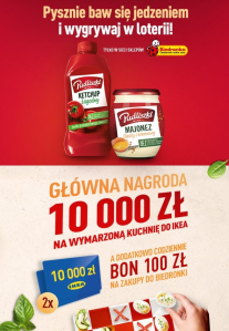 Loteria "Pysznie baw się jedzeniem i wygrywaj w sklepach Biedronka"