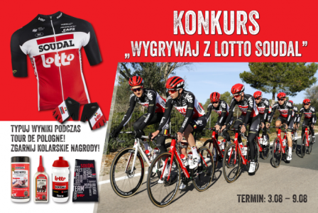 Konkurs "Wygrywaj z Lotto Soudal"