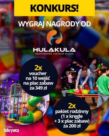 Warszawa: Konkurs "Aktywne wakacje z Hulakula"