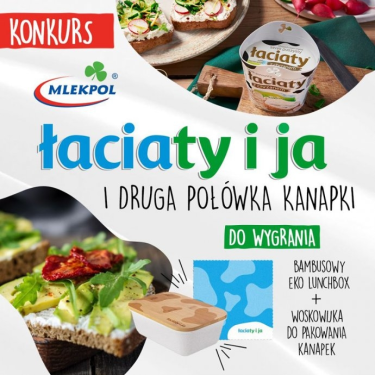 Konkurs "Łaciaty i Ja i druga połówka kanapki" etapy
