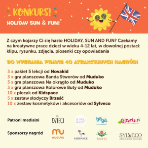 Konkurs "Holiday, sun & fun!"