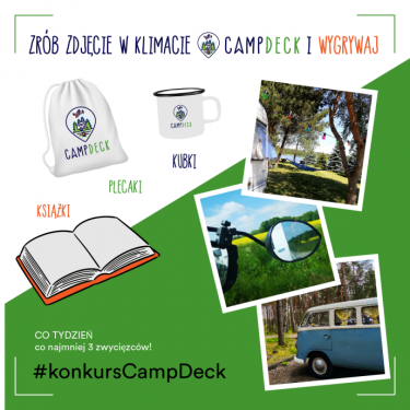 Konkurs "Zrób zdjęcie w klimacie CampDeck"