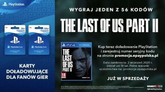 Konkurs "Promocja gry The Last of Us 2 na konsole PlayStation 4"
