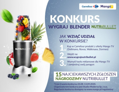 Wygraj Nutribullet! Carrefour
