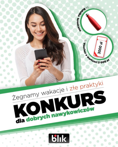 Konkurs fotograficzny "Nie bierz urlopu od dobrych nawyków"