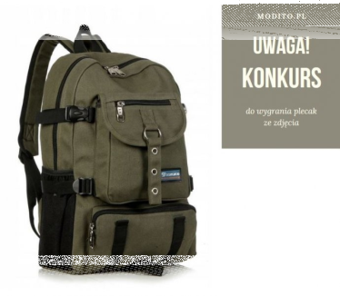 Konkurs z Modito.pl - wygraj plecak