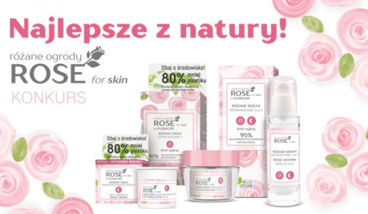 Konkurs z marką Floslek "Najlepsze z natury! Różane ogrody for skin"