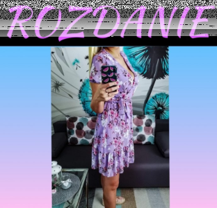 Wygraj sukienkę w kolorze liliowym