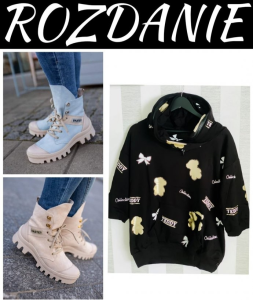 Konkurs "BUTY 36 - 40 dwa kolory do wyboru Lub BLUZA s/m lub l /xl"