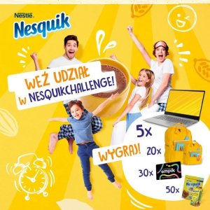 Konkurs "Nagraj filmik i pokaż jak Nesquik zmienia twój dzień"