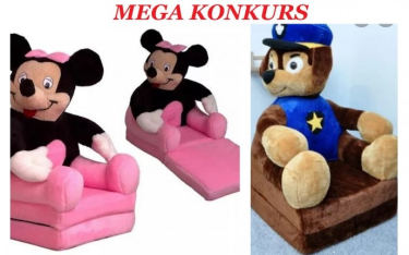 Wygraj fotel Myszka Miki lub Psi Patrol