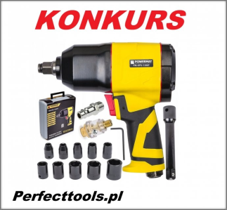 Wygraj mega mocny klucz pneumatyczny POWERMAT