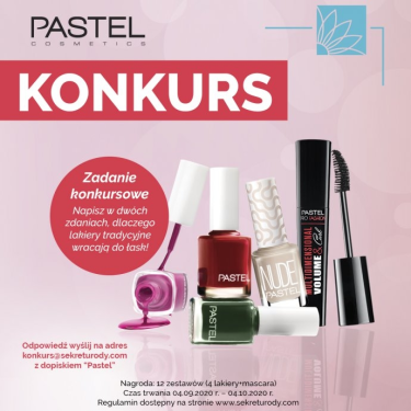 Konkurs "Pastel cosmetics"