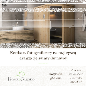 Konkurs na najlepszą aranżację sauny domowej