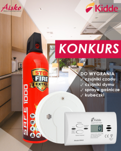 Konkurs "Sezon grzewczy 2020 - Wygraj czujniki Czadu"