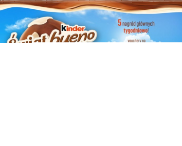 Loteria "Kinder Bueno Świat Przyjemności"