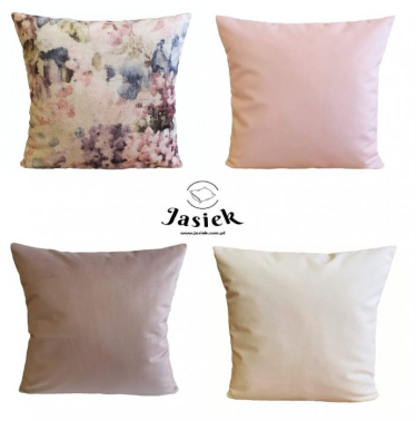 Wygraj zestaw 4 poszewek welurowych 40x40 wraz z wypełnieniem