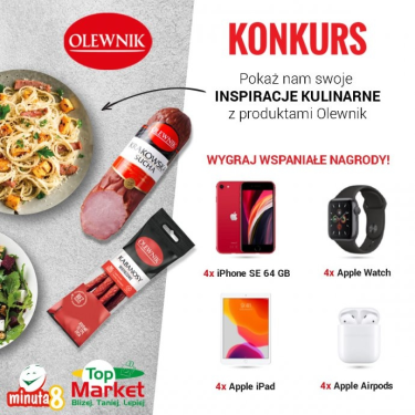 Konkurs "Pokaż nam swoje inspiracje kulinarne z produktami Olewnik"