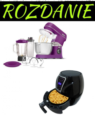 Wygraj robot planetarny stm 3753or lub frytownica beztłuszczowa