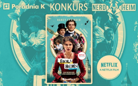 Wygraj egzemplarz powieści Enola Holmes