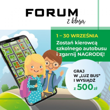 Gliwice: Konkurs "Graj w Luz Bus i wysiądź z 500"