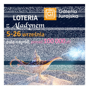 Częstochowa: Loteria z Aladynem
