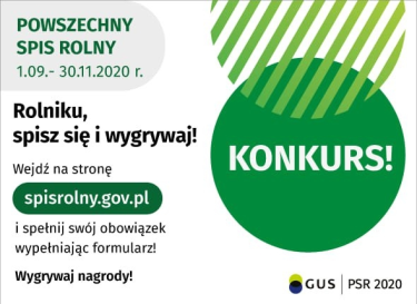 Gdańsk: Konkurs "Spis Rolny 2020"