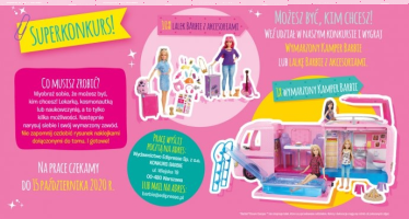 Konkurs "BARBIE. Możesz być, kim chcesz"