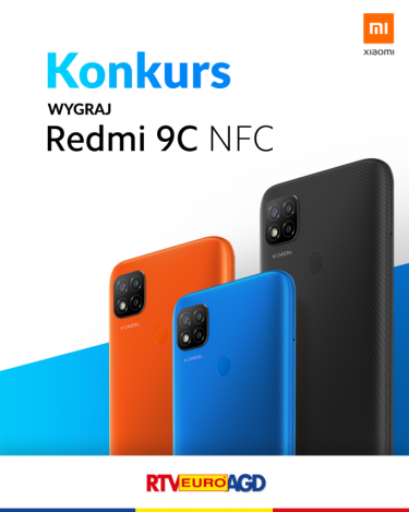 Konkurs "Pierwsze zakupy z NFC w Redmi 9C"
