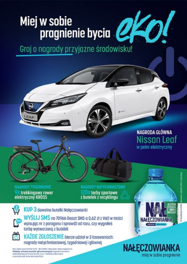 Loteria "Miej w sobie pragnienie bycia eko!"