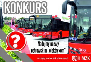 Ostrów Wielkopolski: Konkurs "Nazwij elektryki i wygraj nagrody"