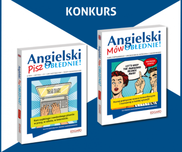 Konkurs "Pisz i czytaj po angielsku - wygraj książki"