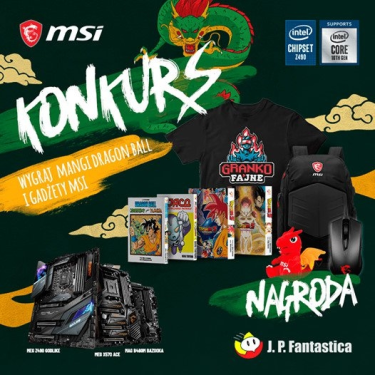 Wygraj Mangę Dragon Ball i gadżety MSI!