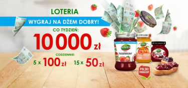 Loteria "Wygraj na dżem dobry"