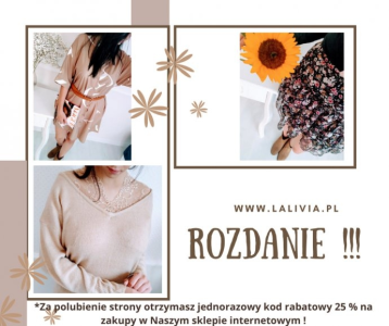 Konkurs "Zgarnij ciuszek"