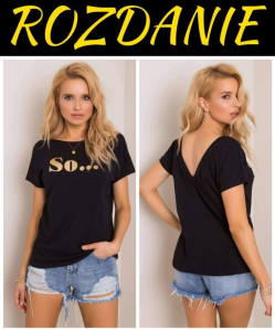 Wygraj bluzeczkę ze złotym nadrukiem