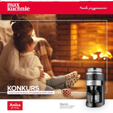 Wygraj ekspres do kawy marki Amica CD 4011