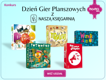Konkurs "Dzień Gier Planszowych z Naszą Księgarnią"