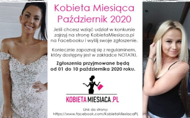 Konkurs "Kobieta Miesiąca Październik 2020"