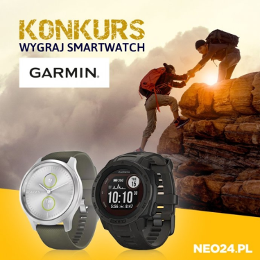 Konkurs "Wytycz własne ścieżki ze smartwatchem marki Garmin"