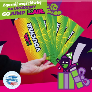 Wrocław: Wygraj wejściówkę do GOjump - Park trampolin Wrocław x GOair