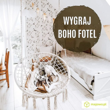 Wygraj piękny, pleciony boho fotel!